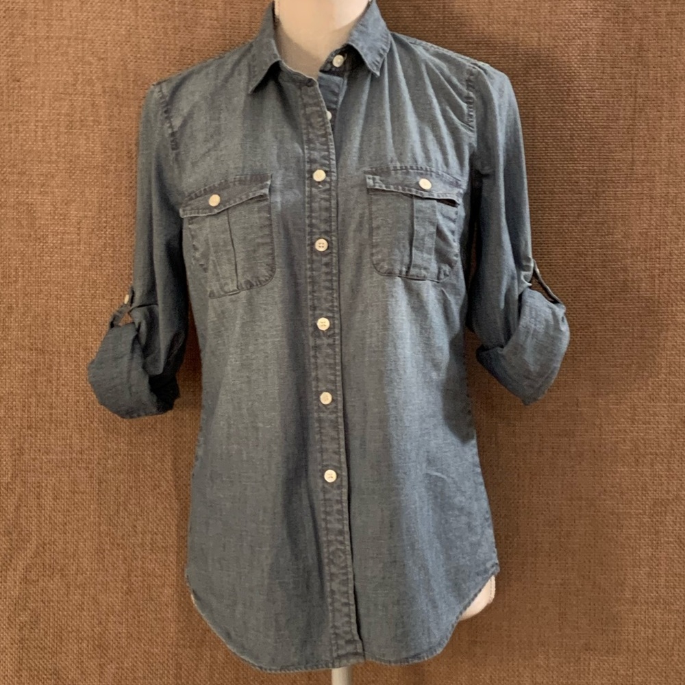 J. Crew denim shirt